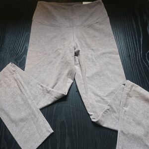 PINK Victoria's Secret Heathered Light Taupe Leggings